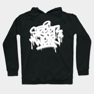 Street Wear Graffiti Design Hoodie